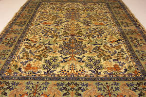 Persisk Sarough, 360 x 250 cm. Figural.