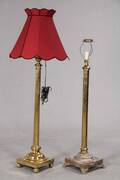 To standerlamper af messing 2