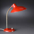 Christian Dell, Kaiser bordlampe, model 6786, rød