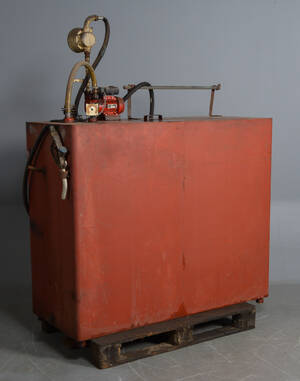 Olietank 1200 liter med el-motorpumpe