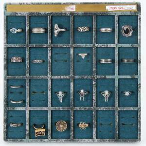 Ringar 21st, mestadels i silver