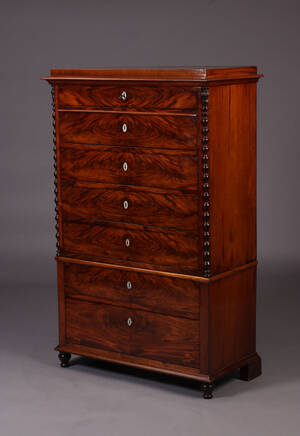  Chiffoniere, mahogni