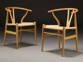 Hans J. Wegner. Par Y- stole, egetræ 2