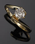 Diamantring, brillantsleben diamant, 0,56 ct