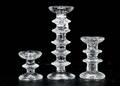 LJUSSTAKAR, 3 st festivo , Timo Sarpaneva, Iittala, 1900-tal.