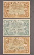 Danmark, samling sedler 3