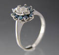 Diamant ring ca. 0.65 ct.