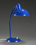 Christian Dell, Kaiser bordlampe, model 6556, blå Denne vare er sat til omsalg under nyt varenummer 4280366