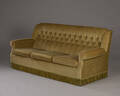 Tre-personers sofa betrukket med velour
