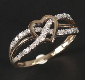 Diamantring ca. 0,25 ct. 