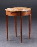 Drumtable, mahogni