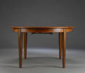 Spisebord af fineret palisander 5