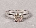 Solitairering - Ca. 1.00 ct.