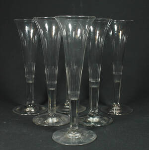 Champagnestrutar, 6 st, 1800-tal 6