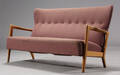Fritz Hansen. Tre-pers. sofa, 1940erne 