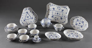 Royal Copenhagen, Musselmalet kaffeservice, porcelæn 19