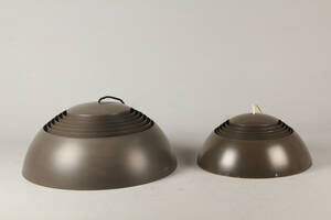 Arne Jacobsen, To AJ pendler Ø. 37-50 cm. 2