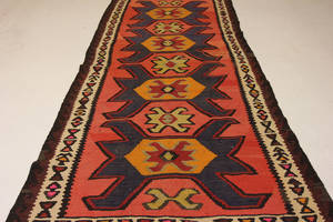 Persisk Kelim, 282 x 145 cm
