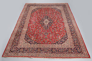 Persisk Keshan tæppe, 393 x 300 cm.