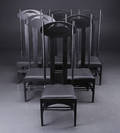 Charles Rennie Mackintosh. Seks Argyle Chairs 6