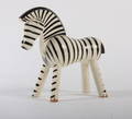 Kay Bojesen. Zebra af bemalet træ