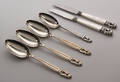 Georg Jensen KongeAcorn seks bestikdele 6