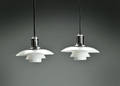 Poul Henningsen  Par PH 21 pendler i opalglas