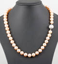 Cultured fresh water pearl necklace