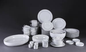 Grete Meyer for AluminiaKgl.P. Blåkant service, fajance 102