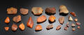 Samling ravklumper ca 144 gram