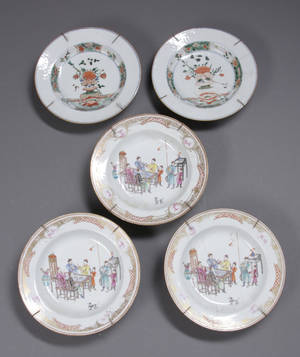 Samling kinesisk porcelæn, Kangxi. 5