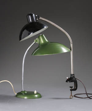 Christian Dell. Kaiser bordlampe model 6786  6739 2