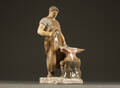 Axel Locher for BG, figur, porcelæn, dessin nr. 2225, 2. sortering