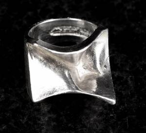 Björn Weckström Ring Silver Lapponia 1971