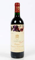 1 fl. Château Mouton Rothschild, Pauillac. 1. Cru Classé, 1992 Denne vare er sat til omsalg under nyt varenummer 4885978