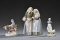 Royal Copenhagen. Figurer af porcelæn. Nr. 1319, 772, 528. 3