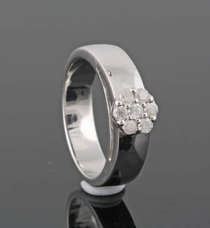 diamond ring approx.0.35ct