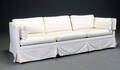 Erik Jørgensen. Tre-pers. hvid tre-pers. sofa