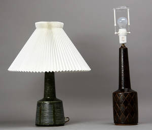 Palshus. To bordlamper 2