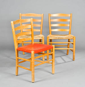 Kaare Klint. Tre kirkestole, model 4133 3