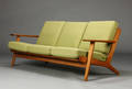H. J. Wegner. Tre-pers. sofa
