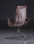 Preben Fabricius  Jørgen Kastholm Kontorstol, Tulip chair
