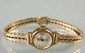 Vintage Ancre dame armbåndsur i guld