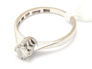 Ring 18K vitguld