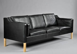 Børge Mogensen. Tre-pers. sofa, model 2213