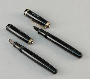 To Montblanc fyldepenne 2