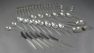 Georg Jensen. Tias Eckhoff. Cypress. Bestik af sterlingsølv 38 