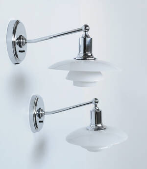 Poul Henningsen. PH 21 væglamper 2