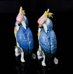 Ett par papegojor, figuriner, Karl Ens, Tyskland 2 Denna vara har satts till omförsäljning under nytt varunummer4276544