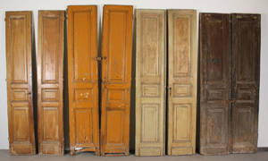 Spegeldörrar, 4 par, Sydeuropa, 1900-talets början 8